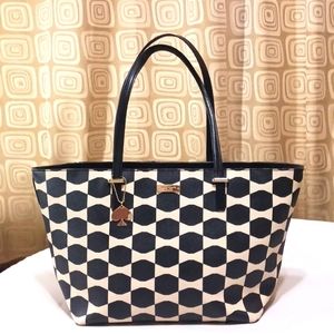 Kate Spade Large Checkered Tote